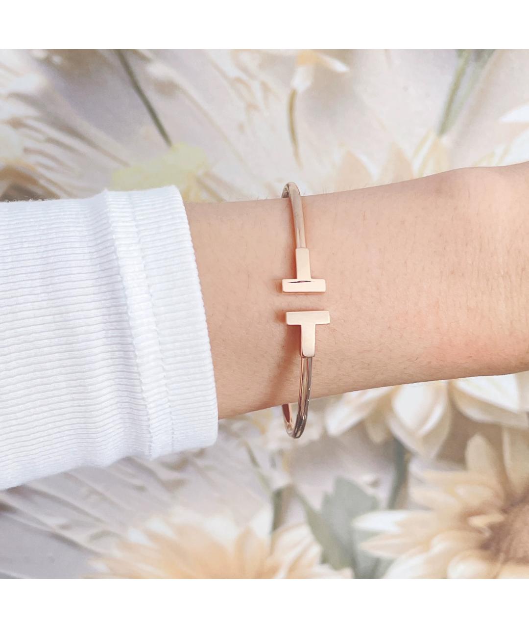 TIFFANY&CO Золотой браслет из розового золота, фото 4