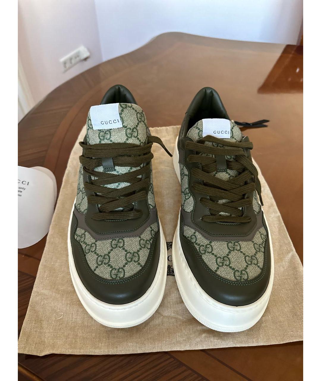 GUCCI Низкие кроссовки / кеды, фото 2