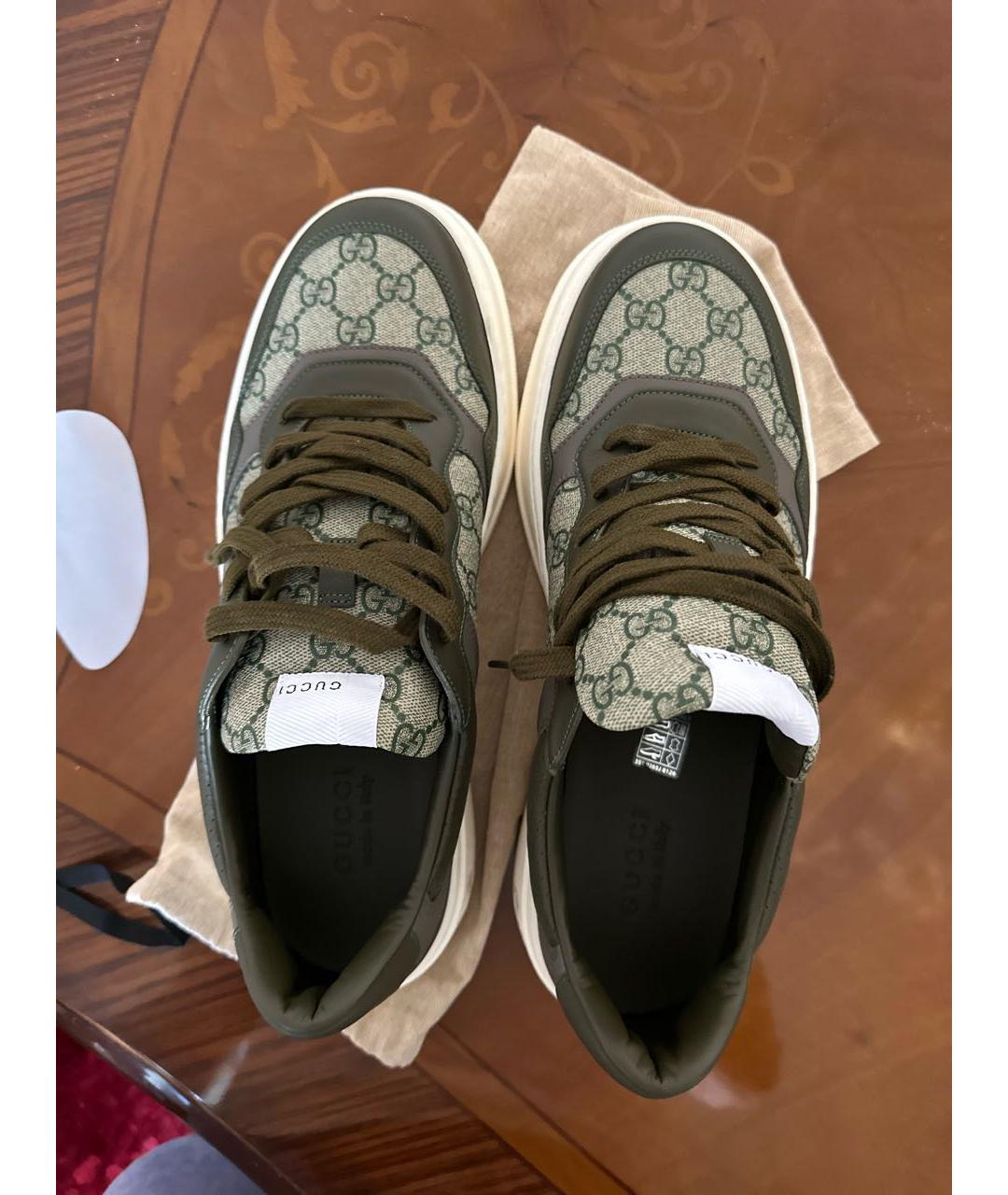 GUCCI Низкие кроссовки / кеды, фото 3