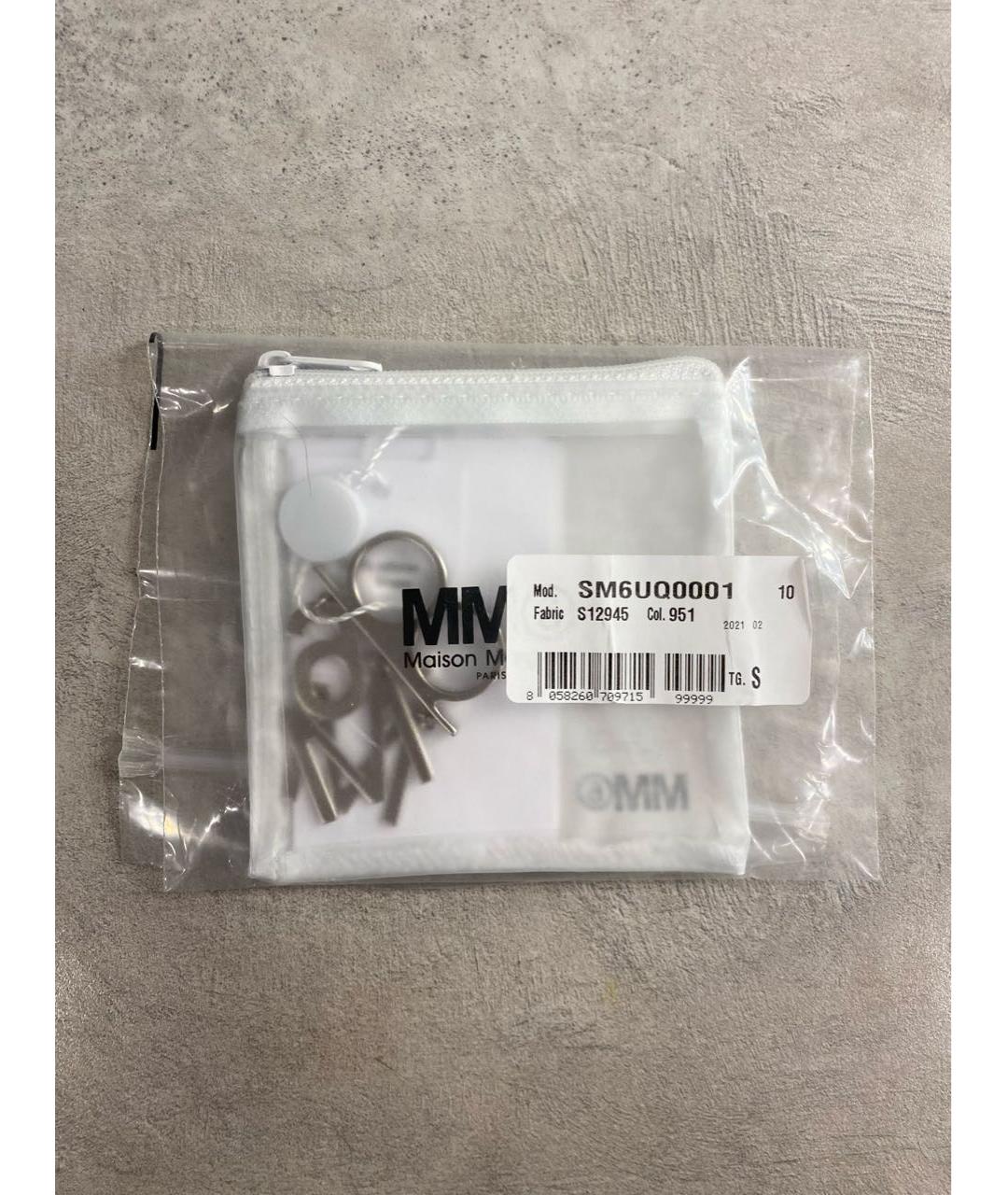 MM6 MAISON MARGIELA Серебряное латунное кольцо, фото 4