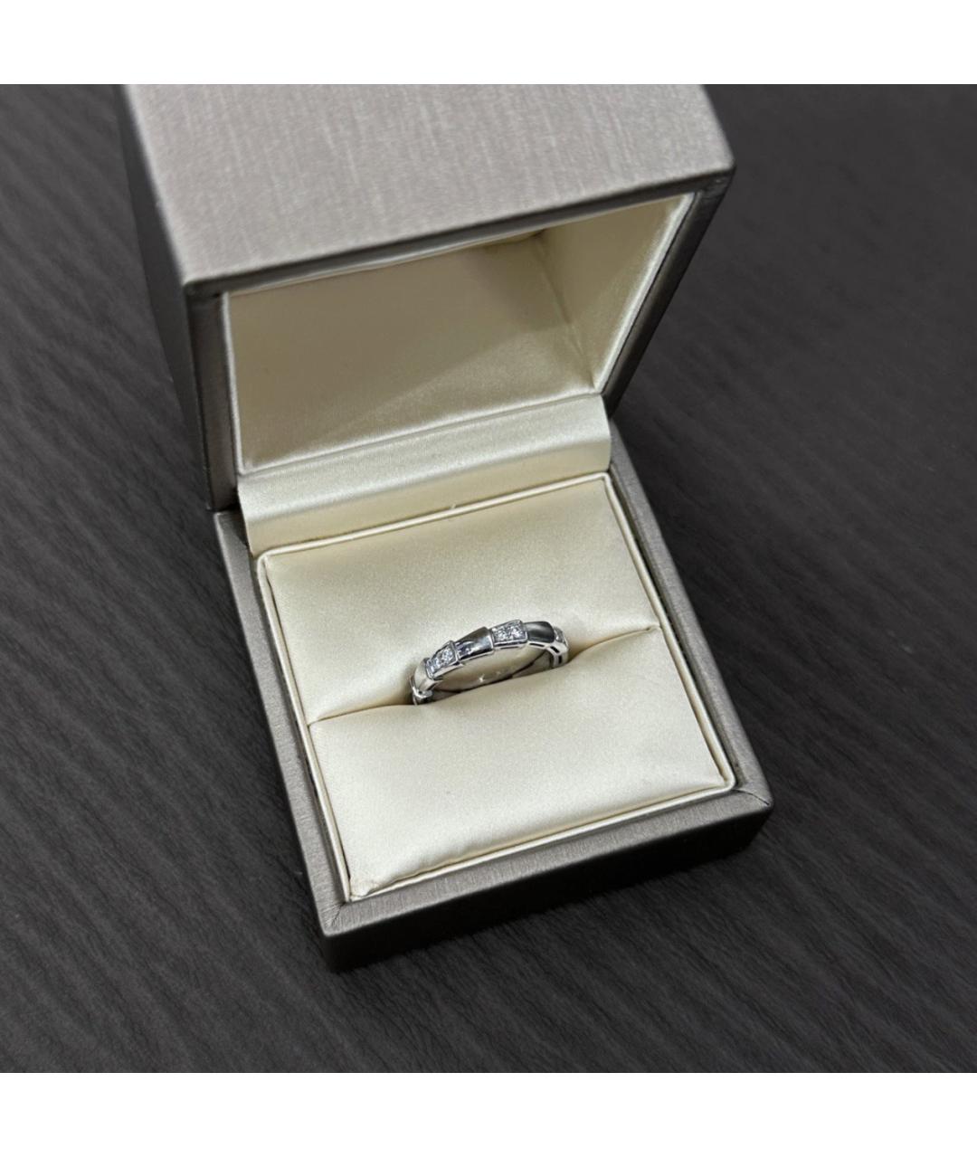 BVLGARI Кольцо из белого золота, фото 2