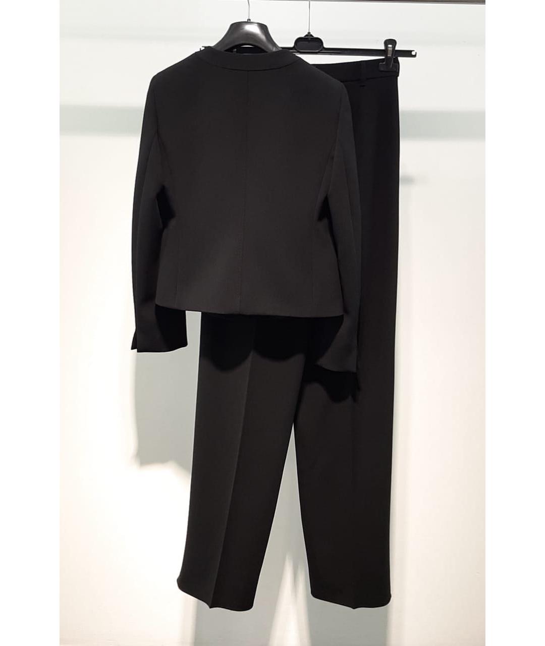 MAX MARA STUDIO Черный костюм с брюками, фото 2