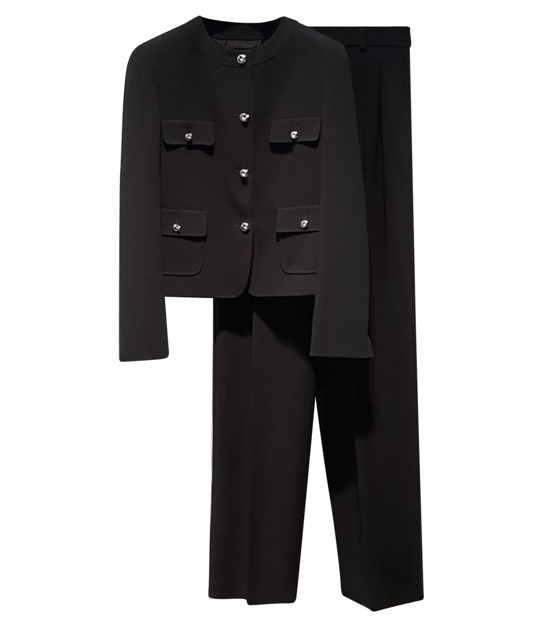 MAX MARA STUDIO Черный костюм с брюками, фото 1