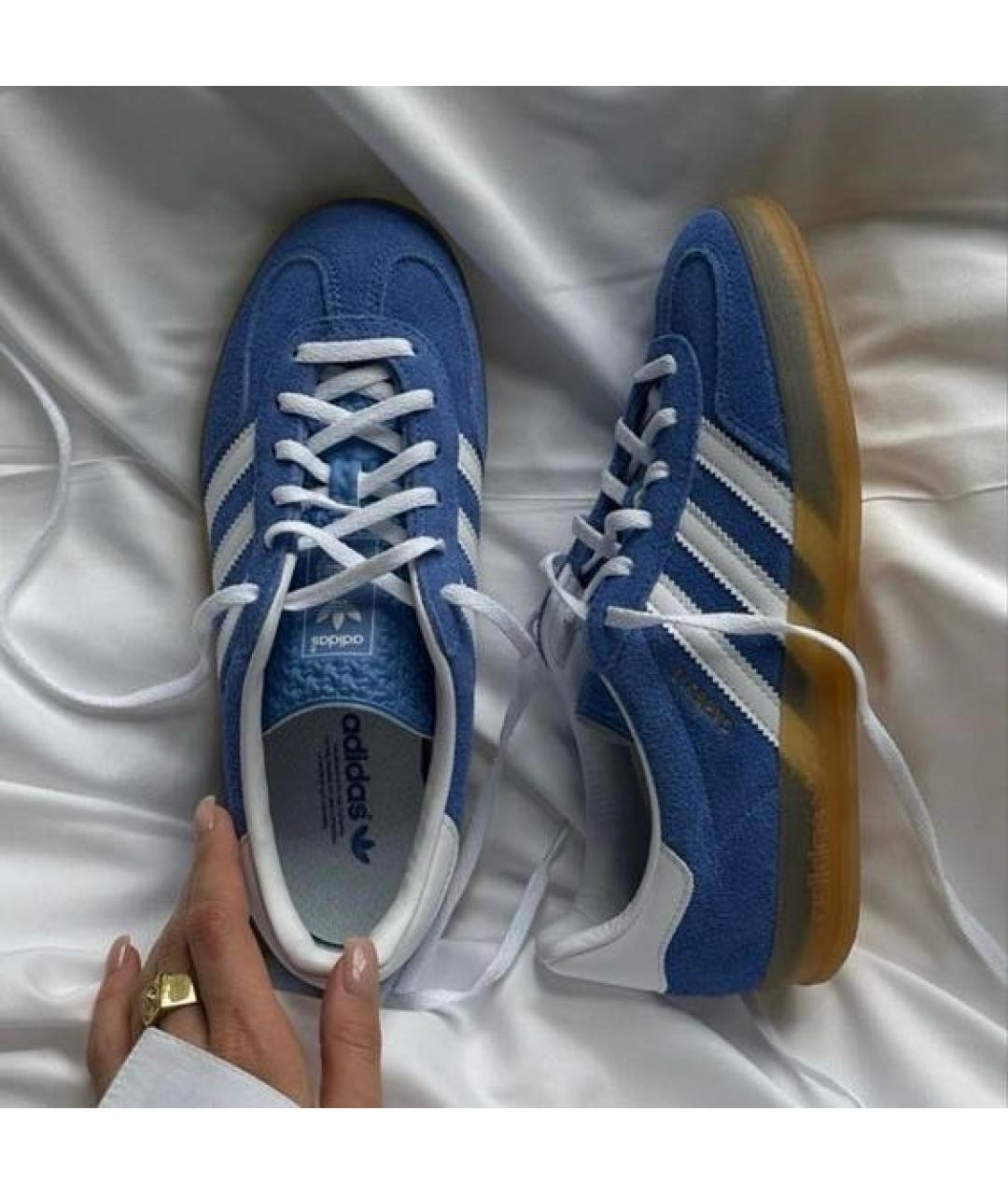 ADIDAS Голубые кроссовки, фото 6