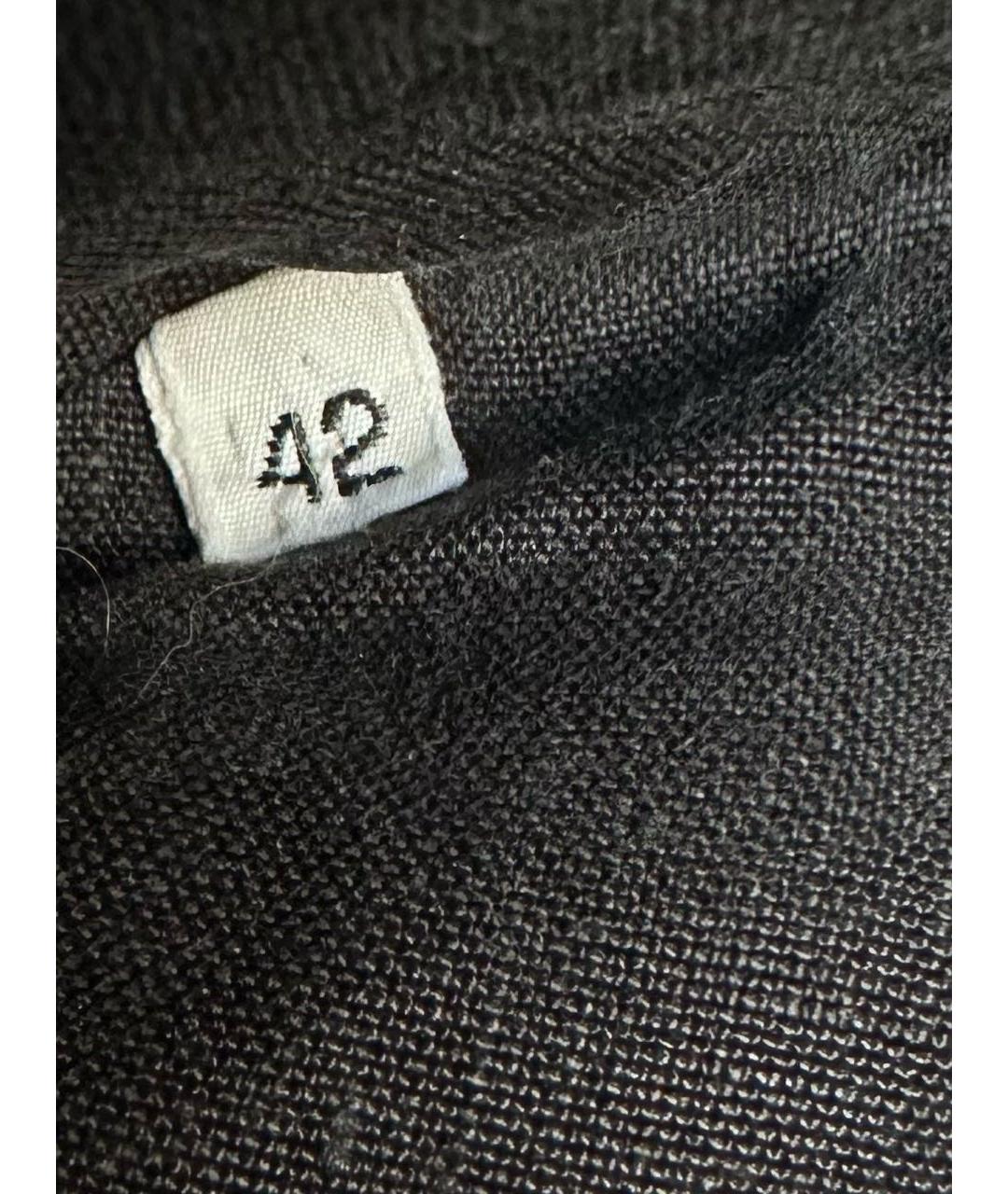 VIVIENNE WESTWOOD Антрацитовый льняной корсет, фото 8