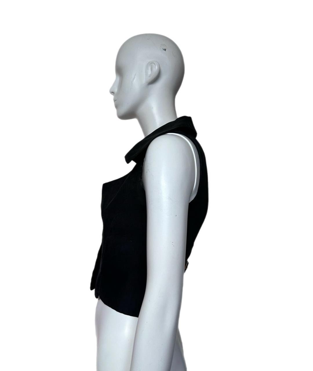 VIVIENNE WESTWOOD Антрацитовый льняной корсет, фото 6