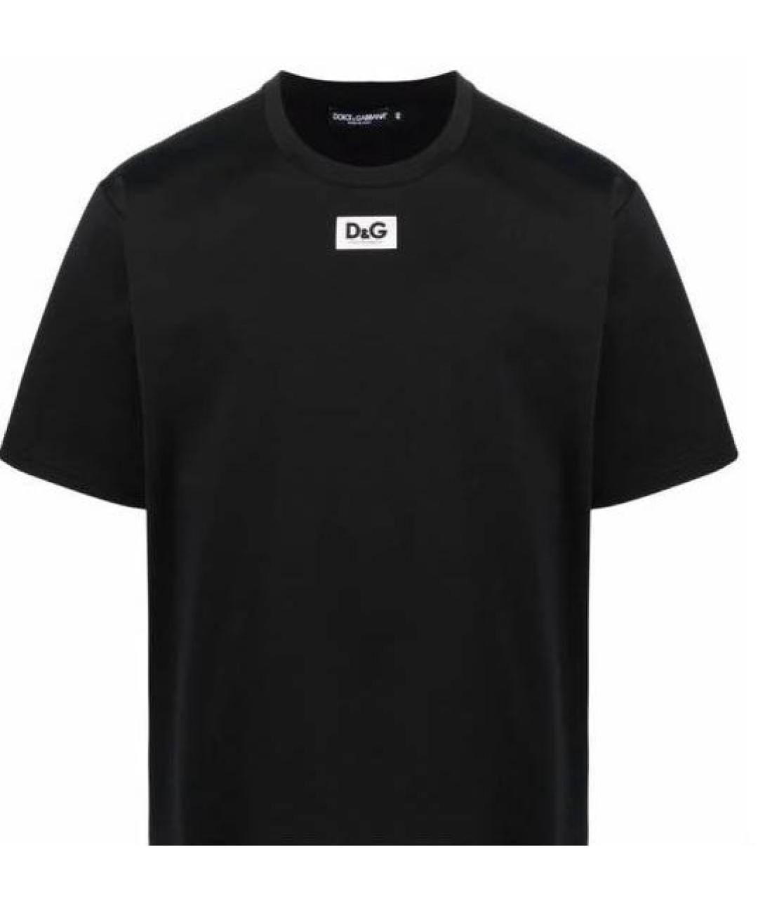 DOLCE&GABBANA Черная футболка, фото 1