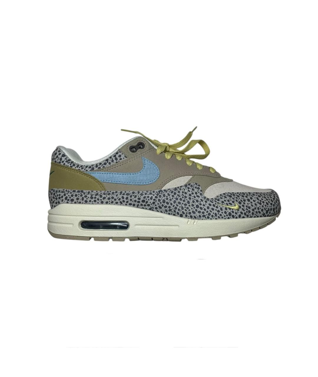 NIKE Бежевые низкие кроссовки / кеды, фото 1