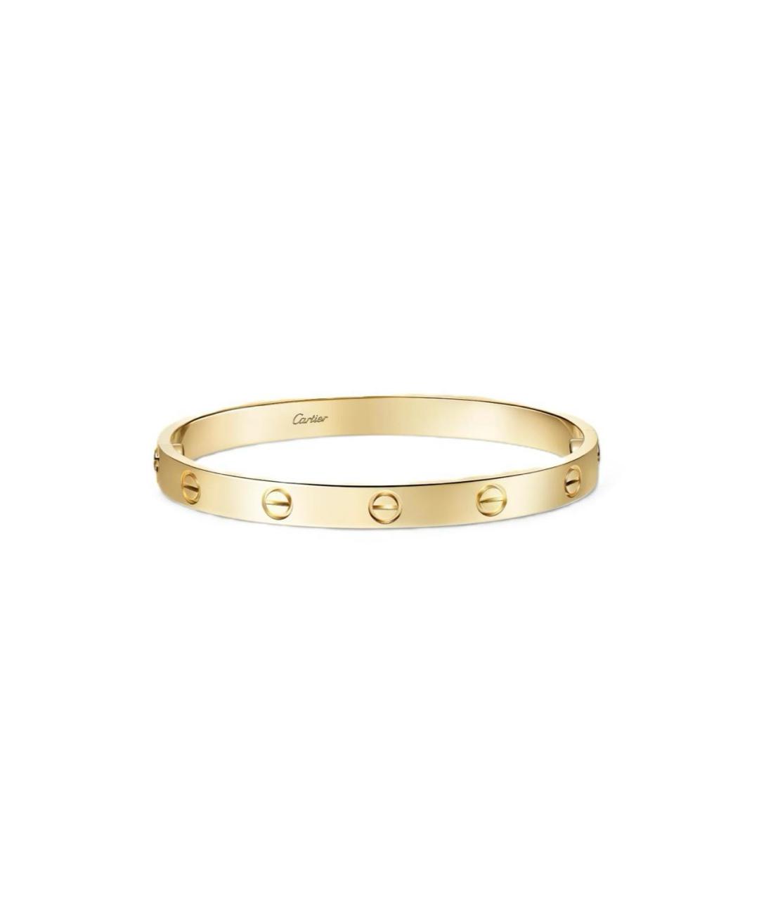 CARTIER Золотой браслет из желтого золота, фото 1