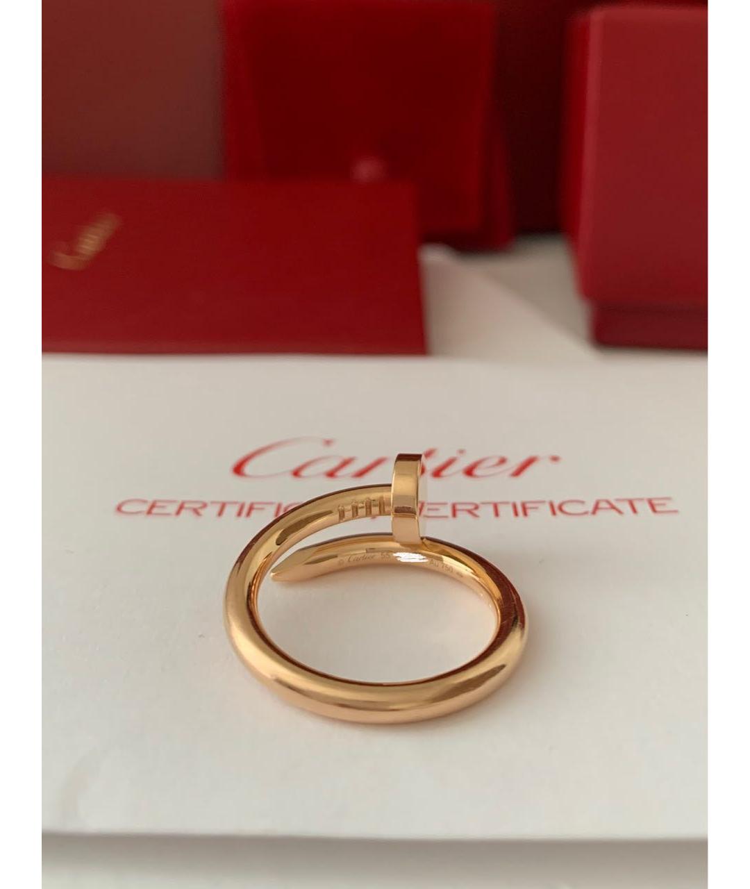 CARTIER Золотое кольцо из розового золота, фото 6