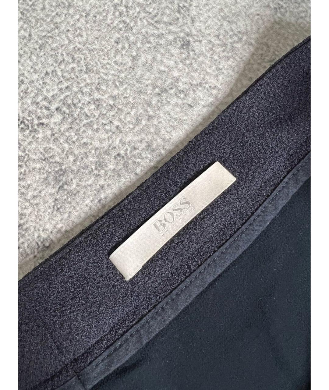 HUGO BOSS Черные ацетатные шорты, фото 7