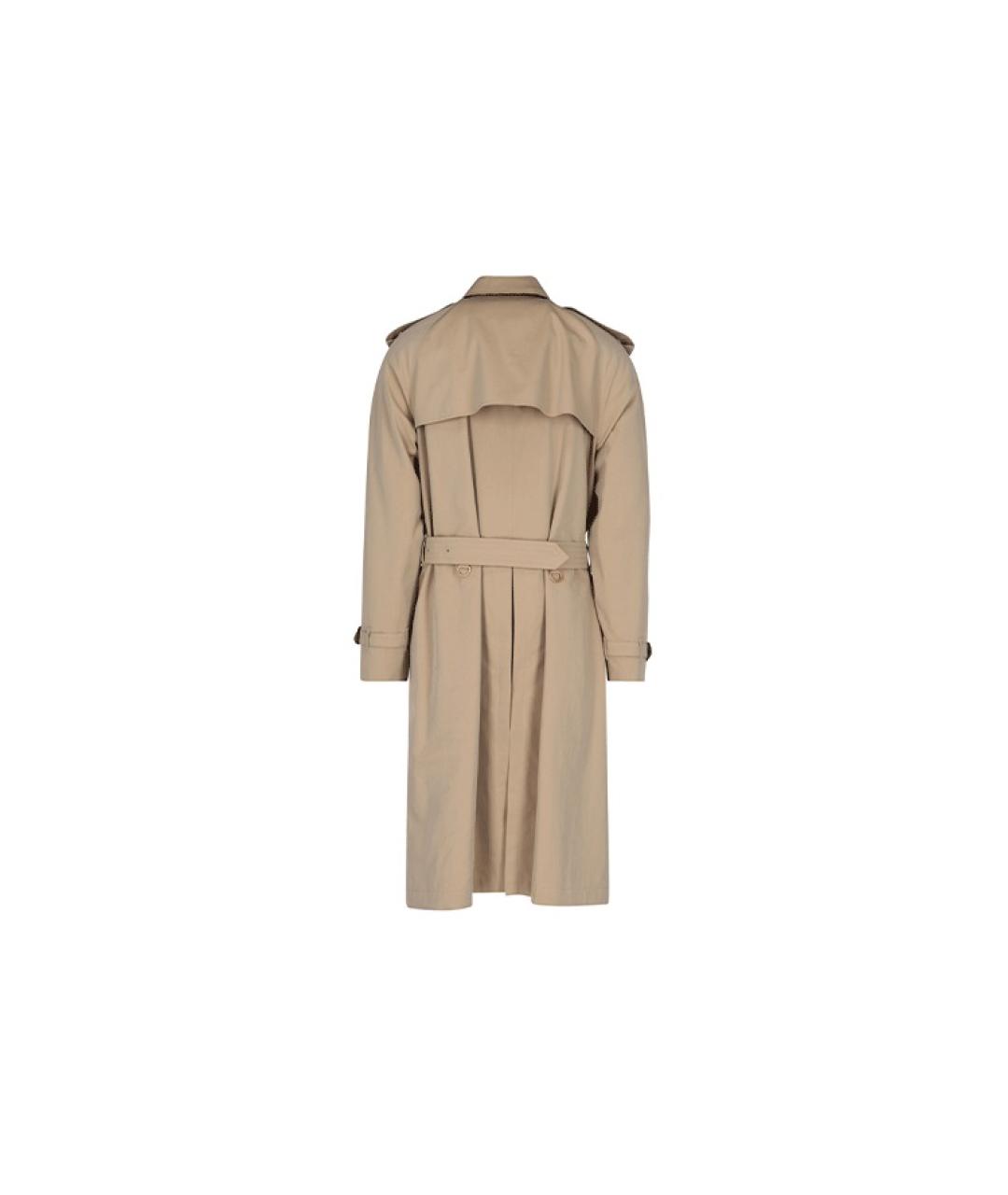 BURBERRY Бежевый тренч / плащ, фото 2
