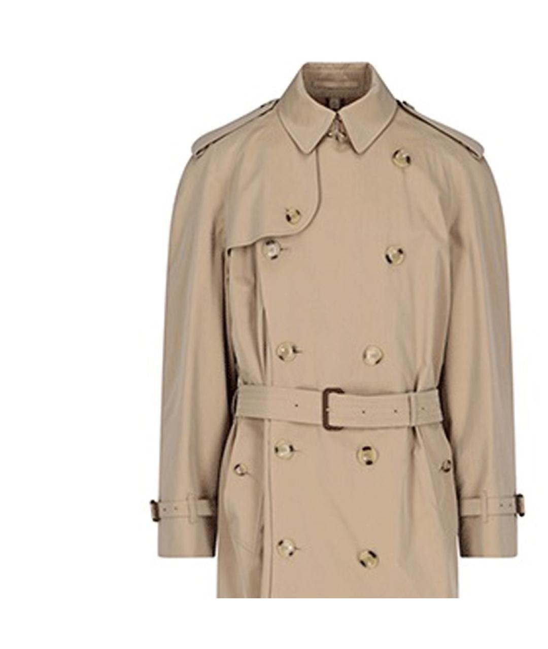 BURBERRY Бежевый тренч / плащ, фото 4