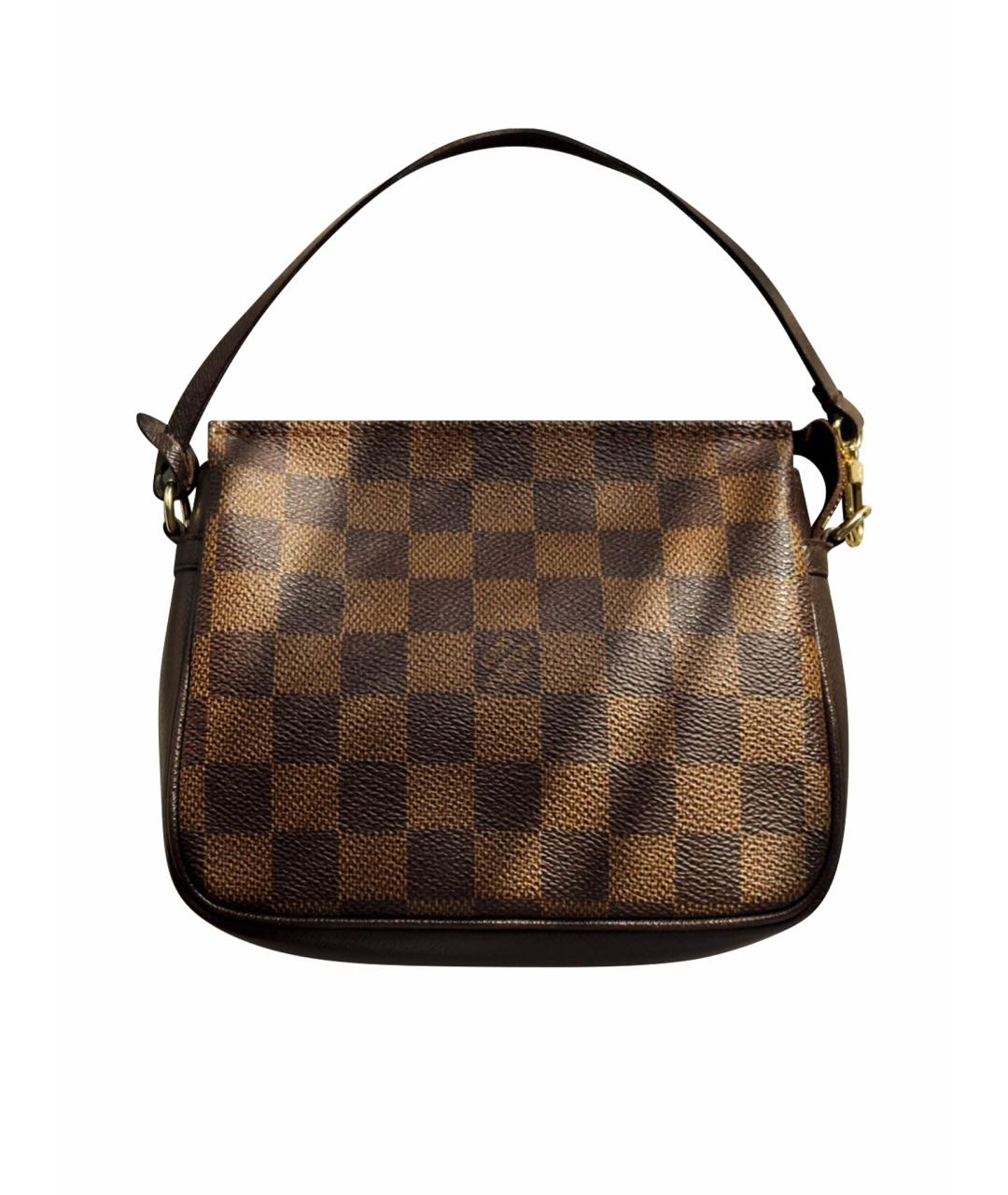 LOUIS VUITTON Коричневая сумка с короткими ручками, фото 1