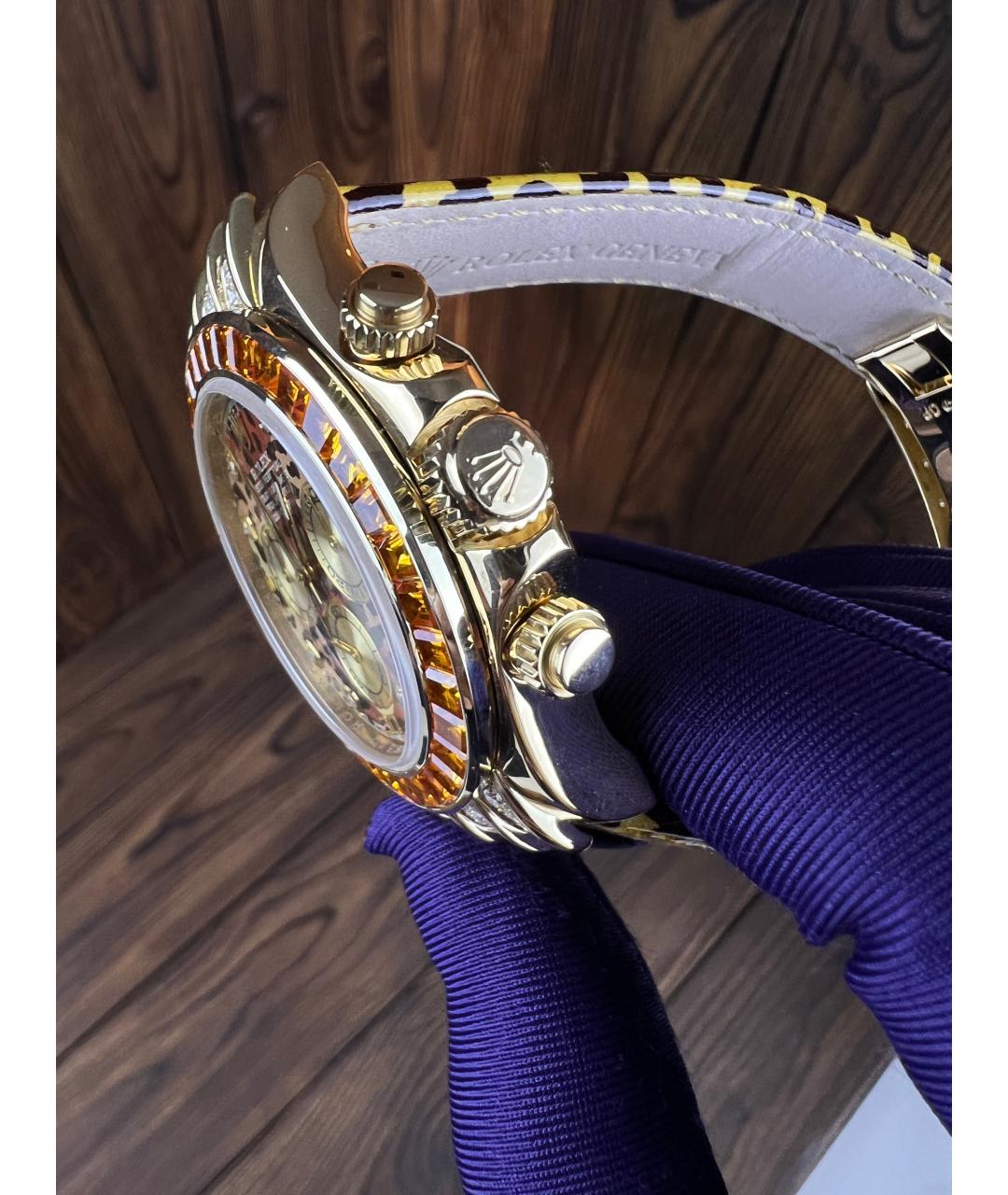 ROLEX Часы из желтого золота, фото 4