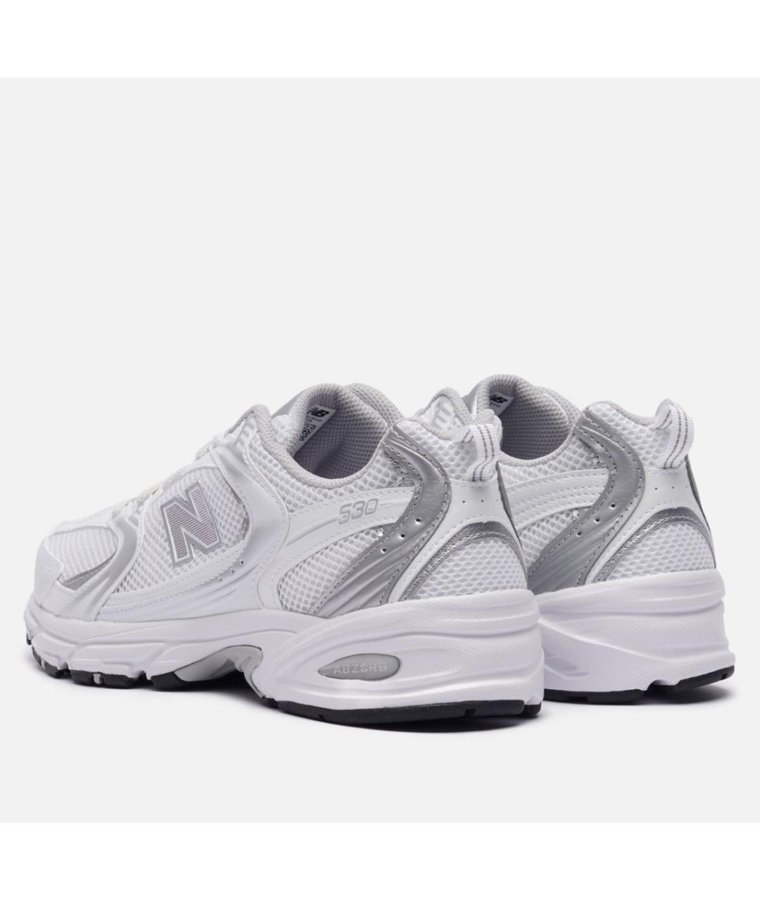 NEW BALANCE Белые кроссовки, фото 4