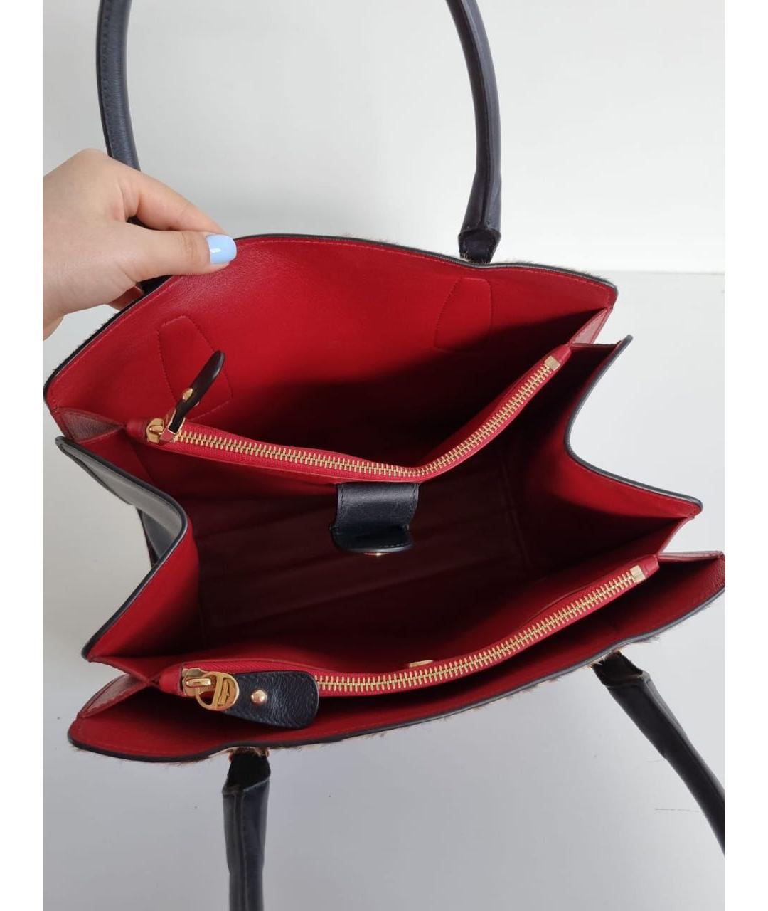 FERRAGAMO Коричневая замшевая сумка с короткими ручками, фото 4