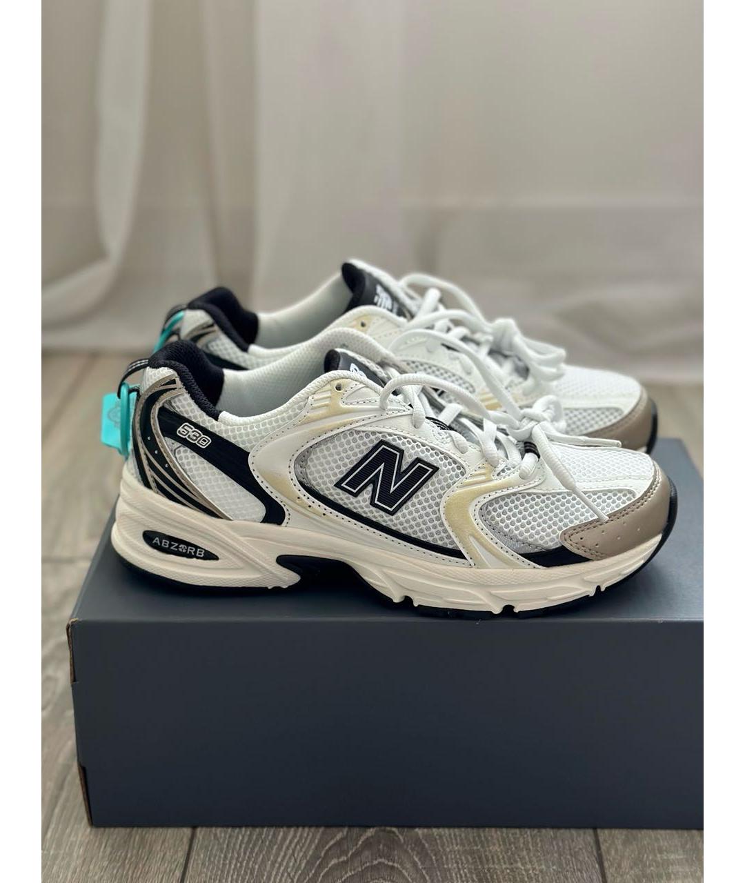 NEW BALANCE Белые синтетические кроссовки, фото 5