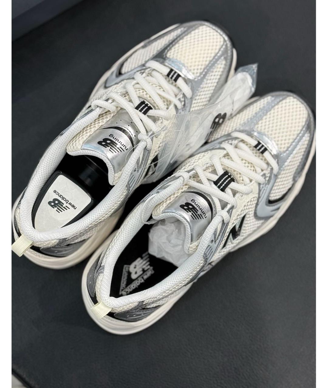 NEW BALANCE Серебряные кроссовки, фото 6