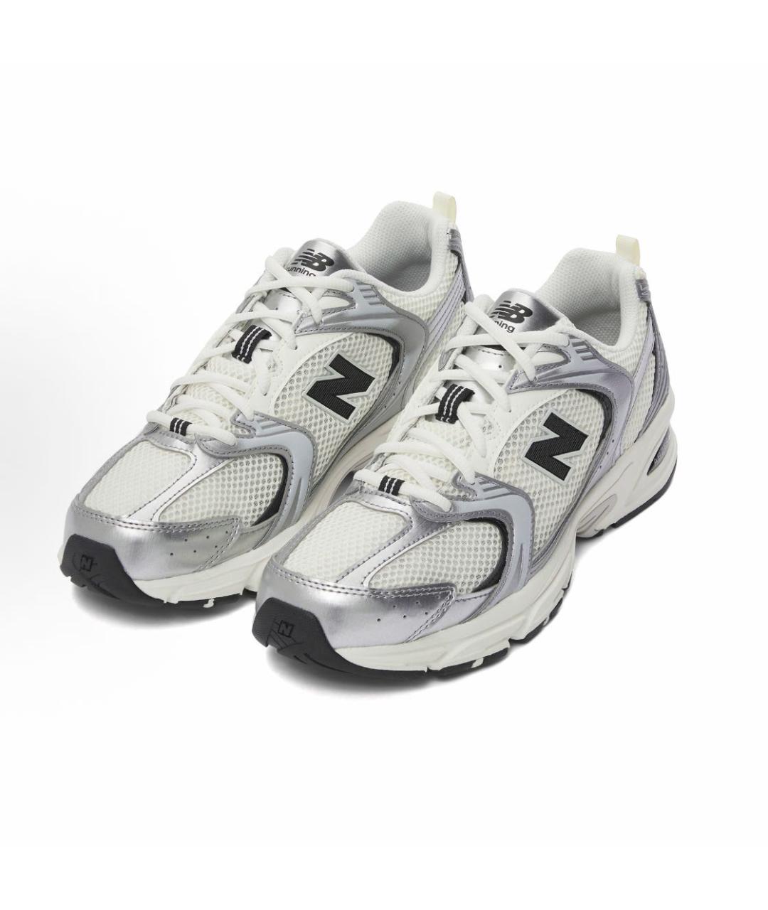 NEW BALANCE Серебряные кроссовки, фото 2