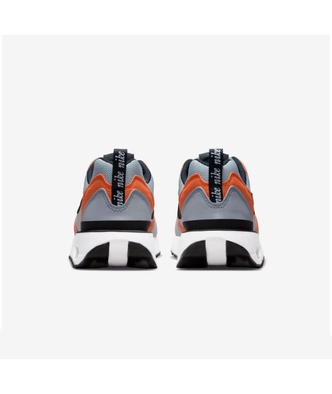 NIKE Оранжевое текстильные низкие кроссовки / кеды, фото 4