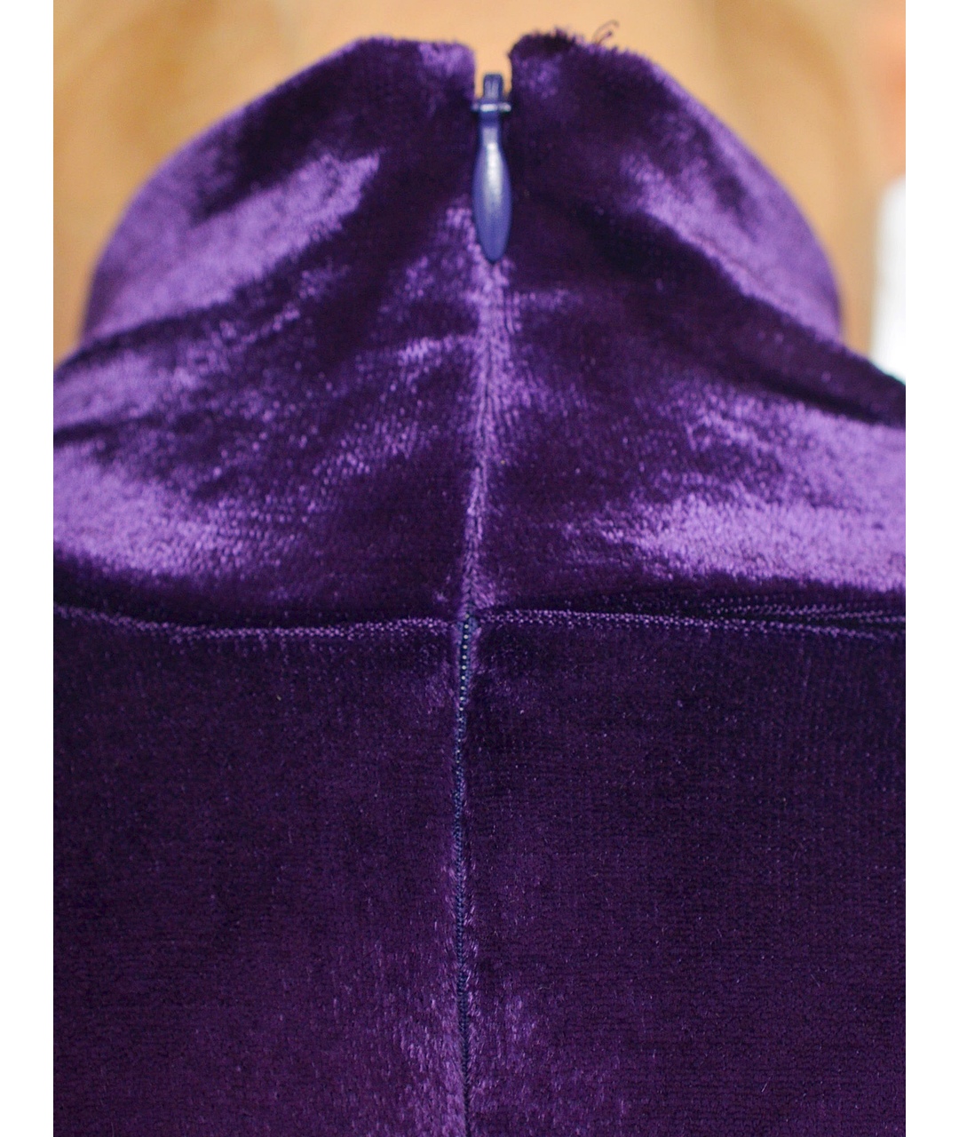 NINA RICCI Фиолетовое бархатное боди, фото 4