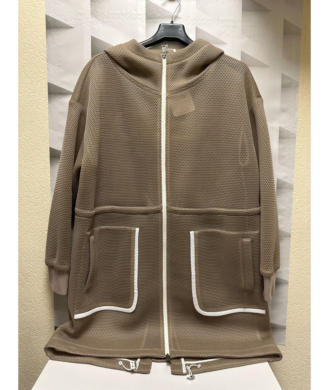 FENDI Коричневая хлопковая парка, фото 2