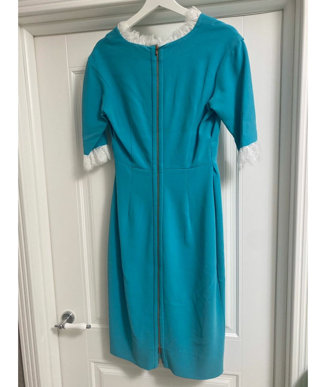 STELLA MCCARTNEY Голубое коктейльное платье, фото 2
