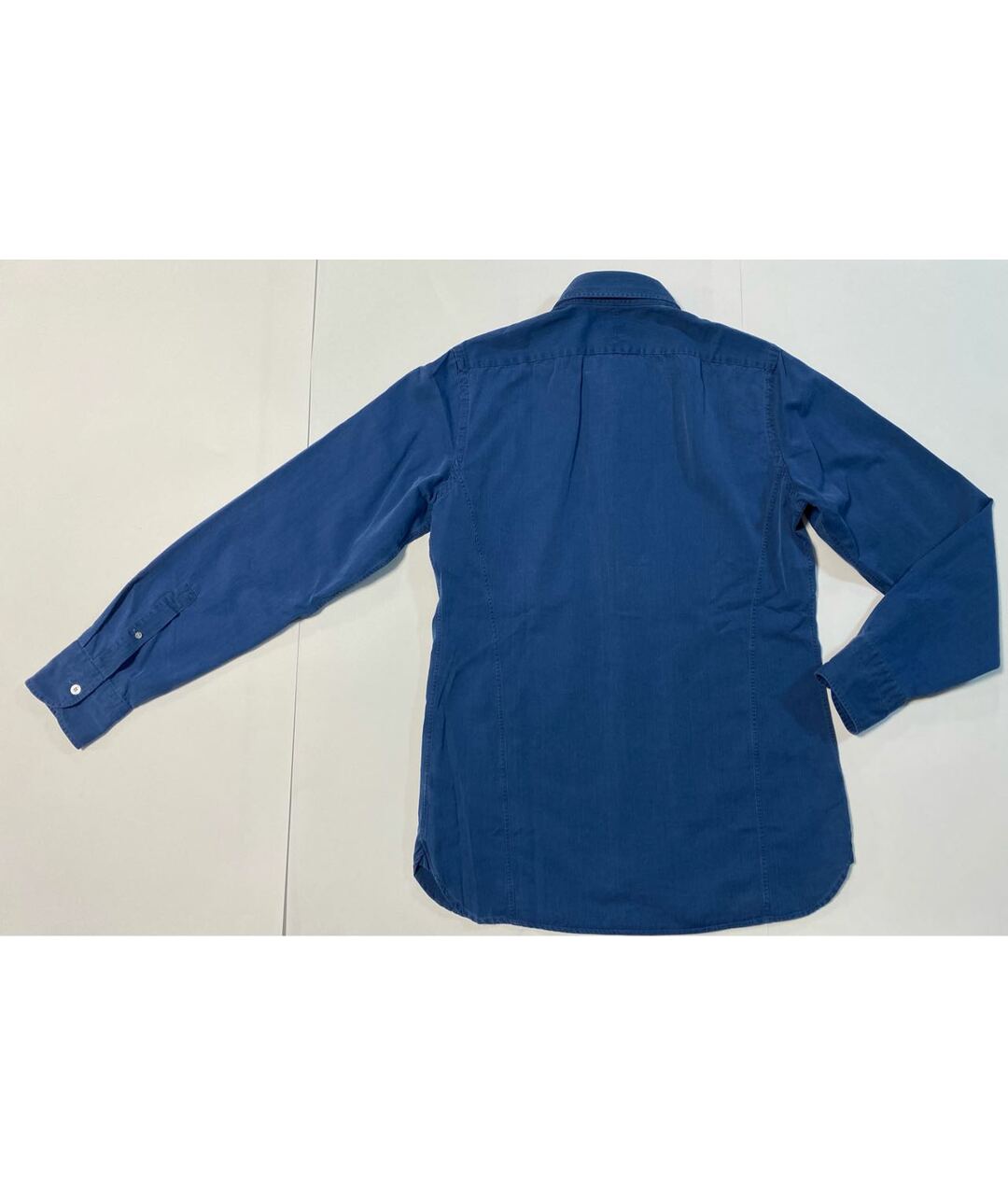 TOM FORD Синяя хлопко-лиоцелловая кэжуал рубашка, фото 2