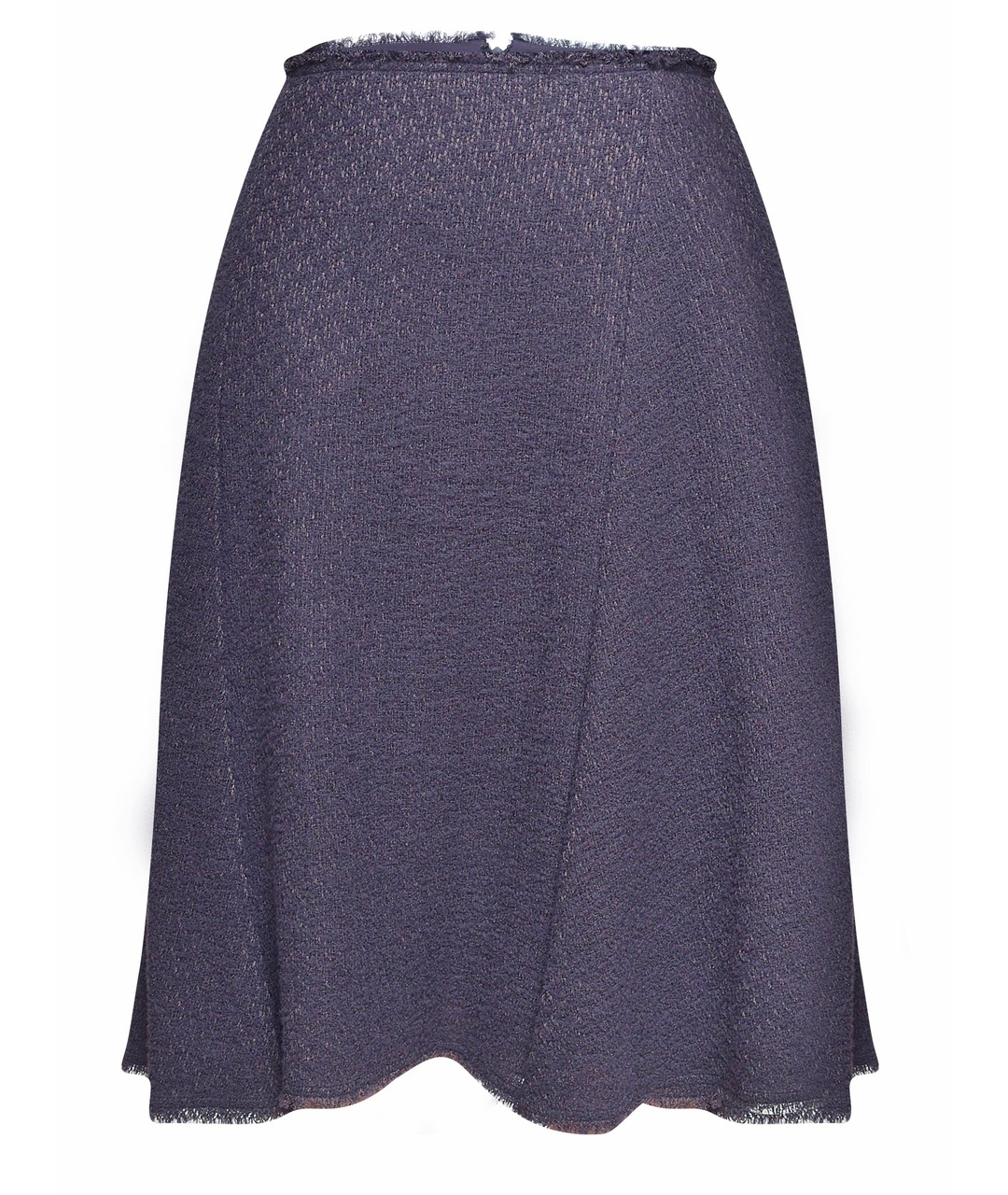 NINA RICCI Темно-синяя шерстяная юбка мини, фото 1