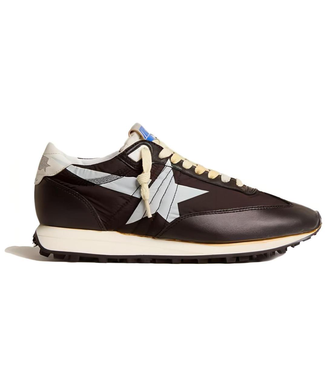 GOLDEN GOOSE DELUXE BRAND Черные низкие кроссовки / кеды, фото 1