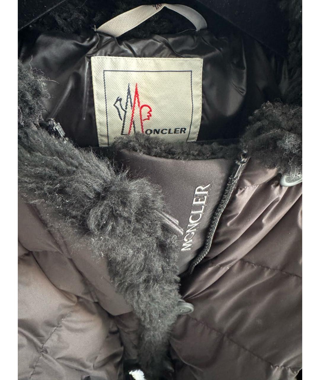 MONCLER Черная куртка, фото 3
