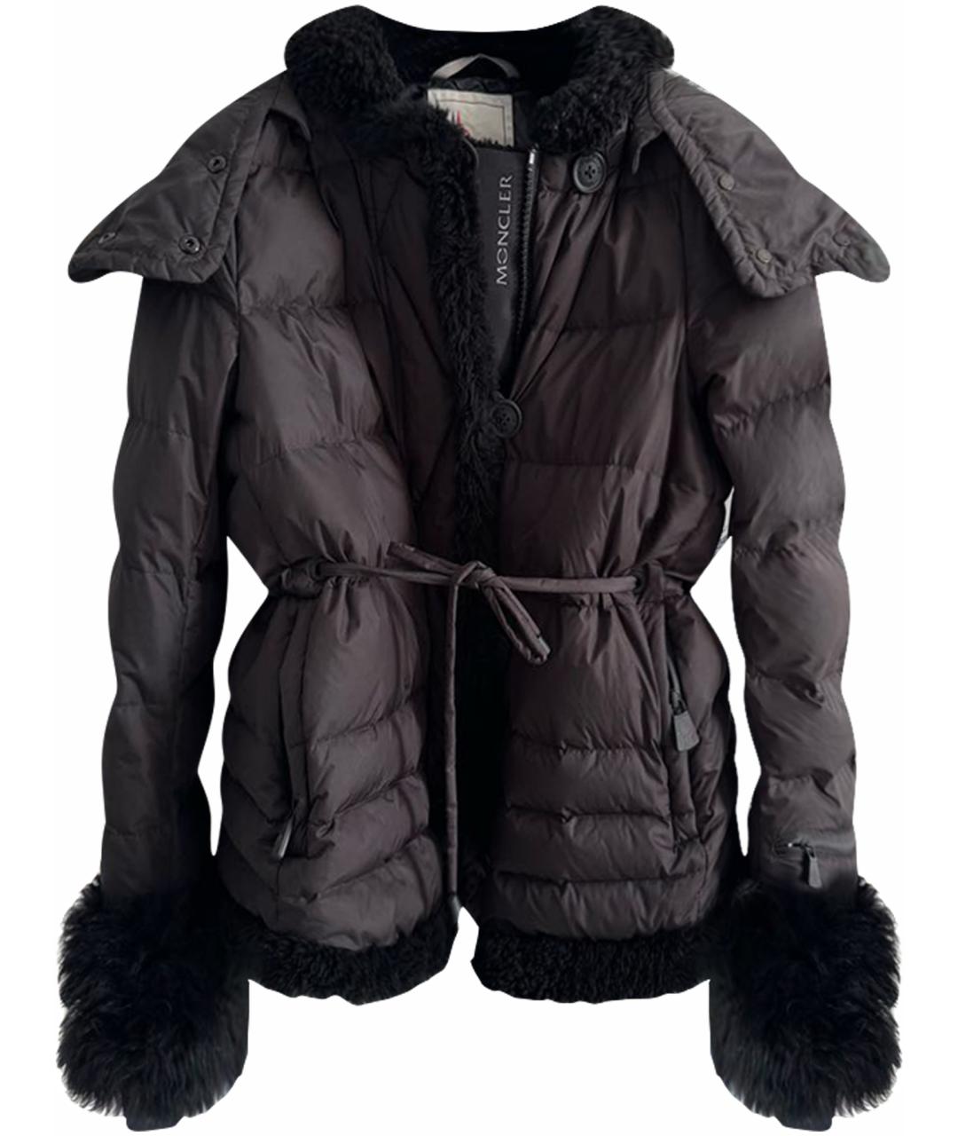 MONCLER Черная куртка, фото 1