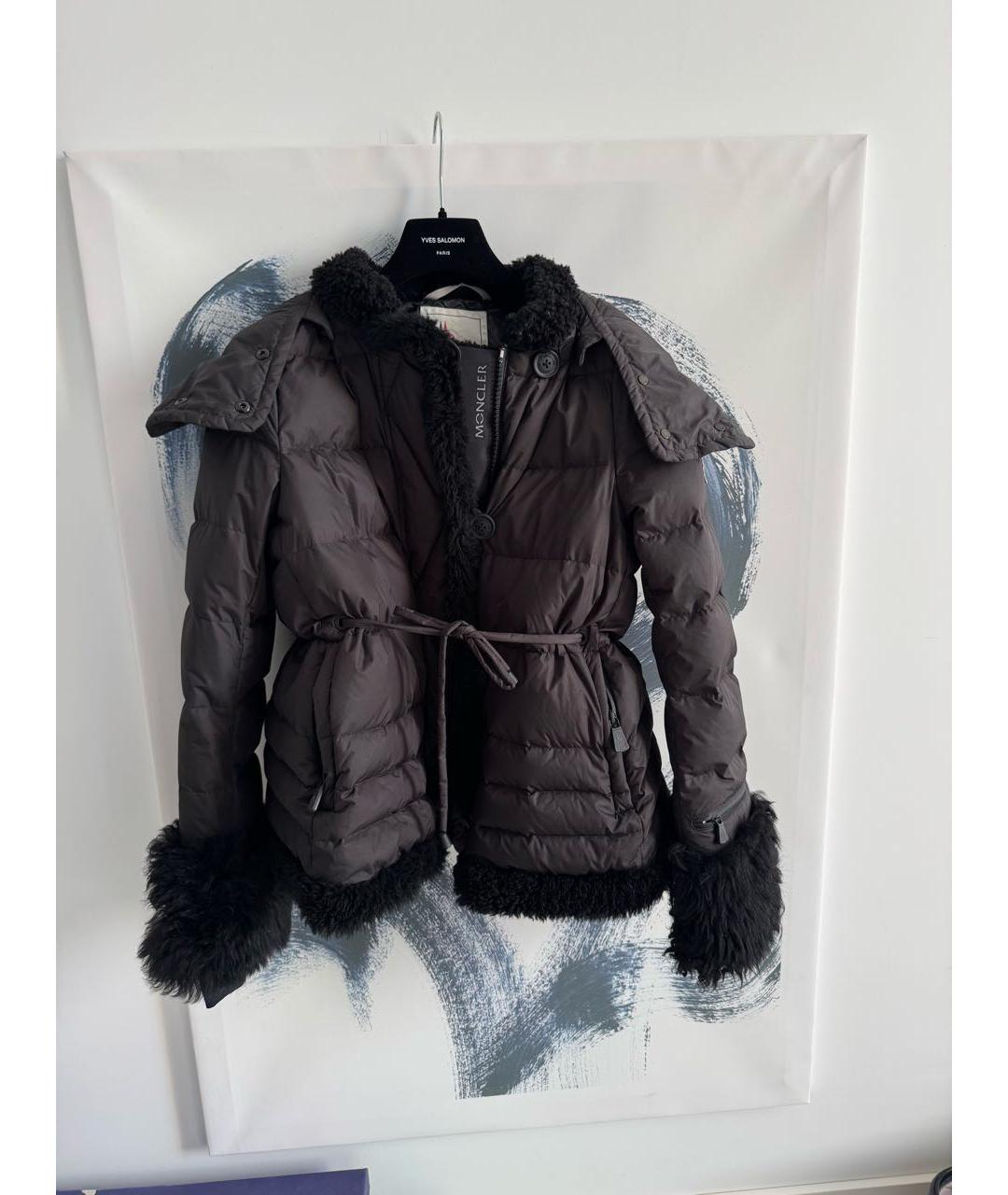 MONCLER Черная куртка, фото 6