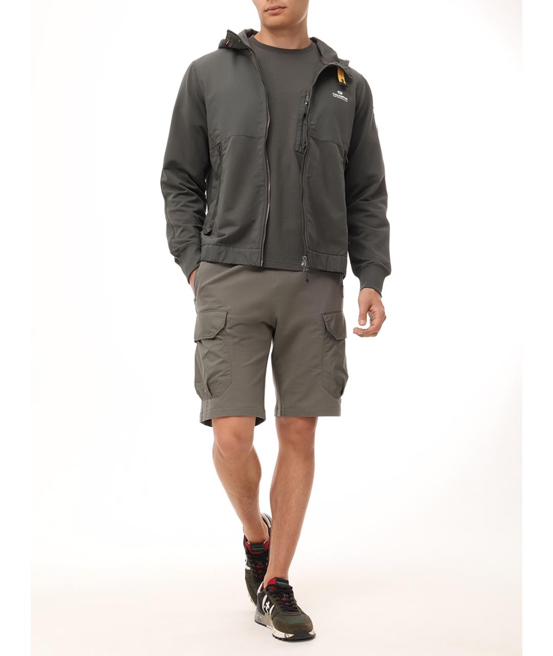 PARAJUMPERS Зеленые шорты, фото 2