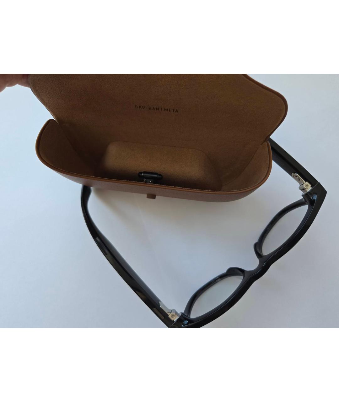RAY BAN Черные пластиковые солнцезащитные очки, фото 5