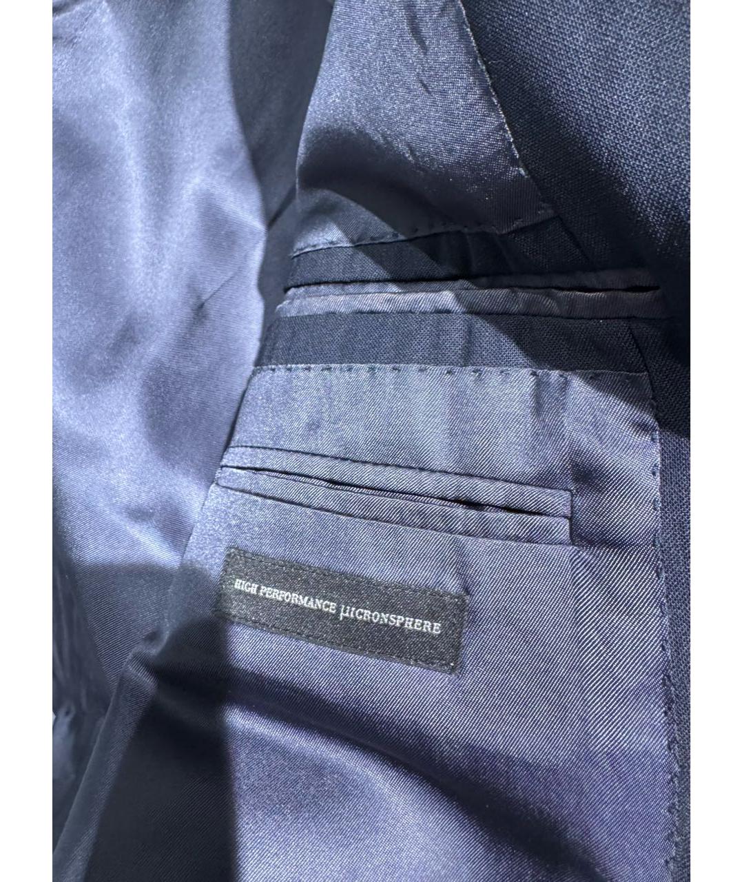 ERMENEGILDO ZEGNA Темно-синий классический костюм, фото 6