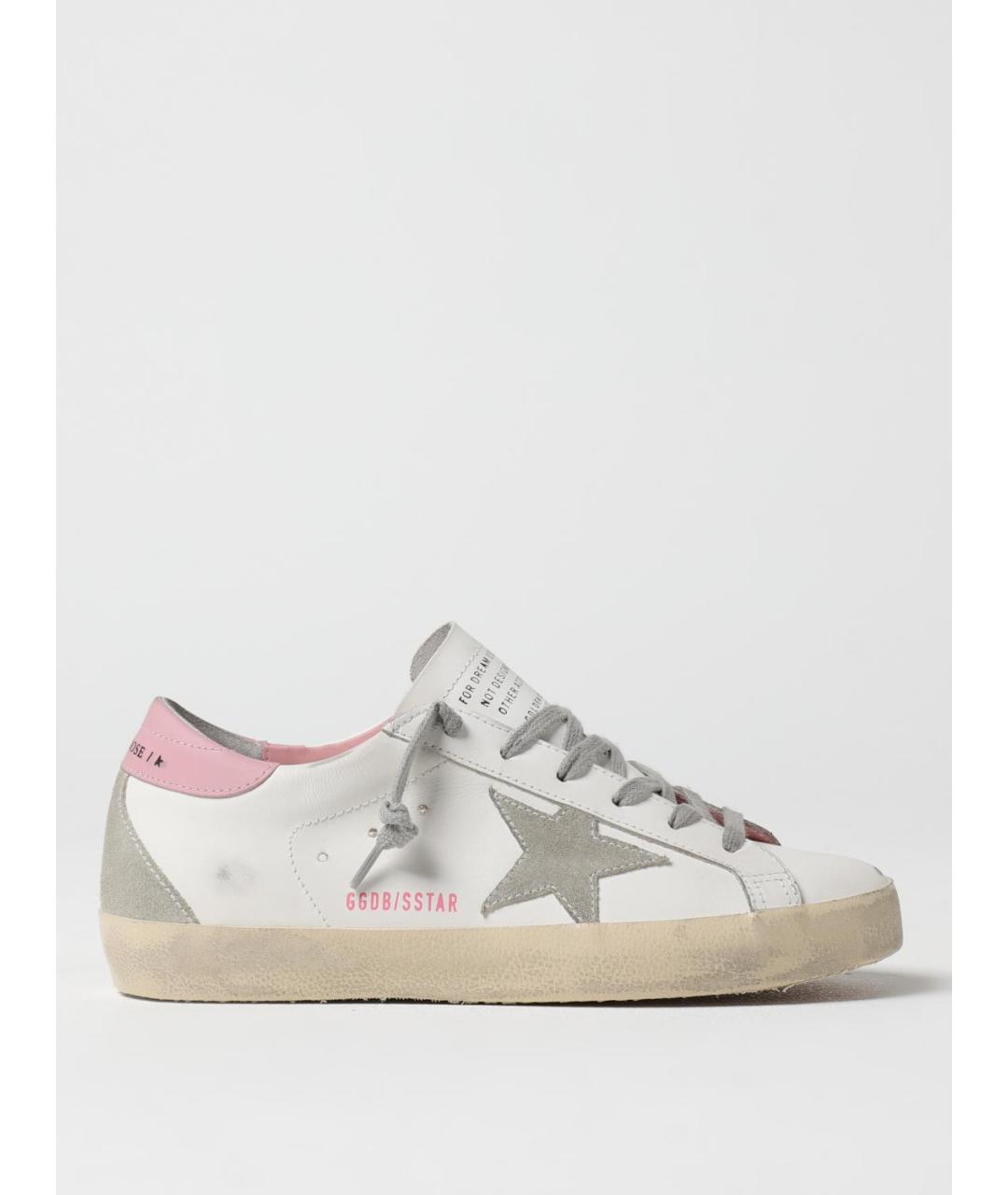GOLDEN GOOSE DELUXE BRAND Белые кожаные кеды, фото 5