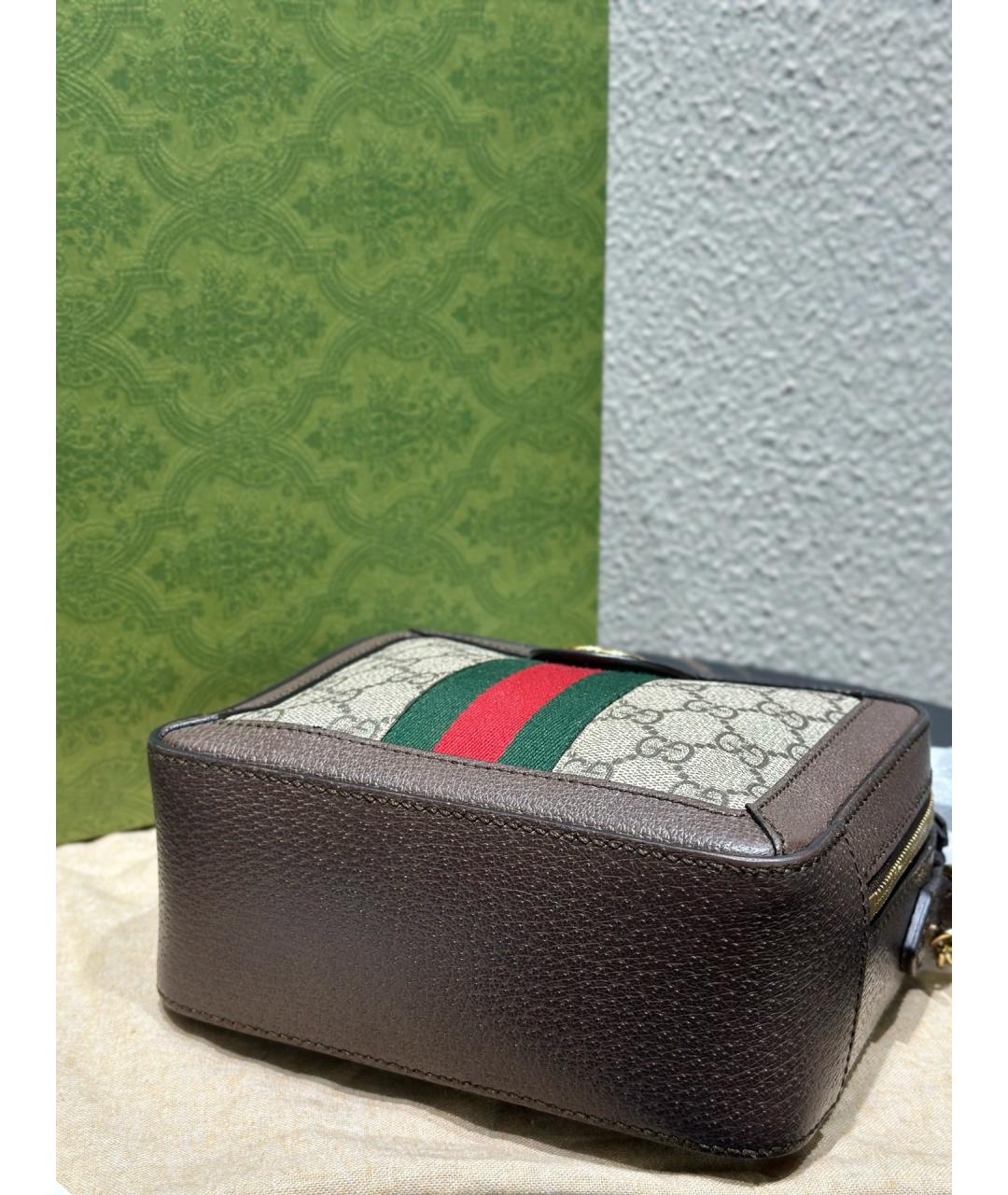 GUCCI Коричневая сумка через плечо, фото 6