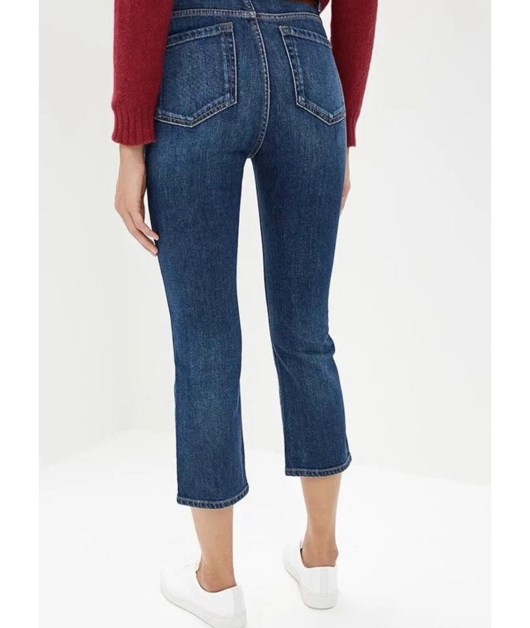 WEEKEND MAX MARA Мульти хлопко-эластановые прямые джинсы, фото 4