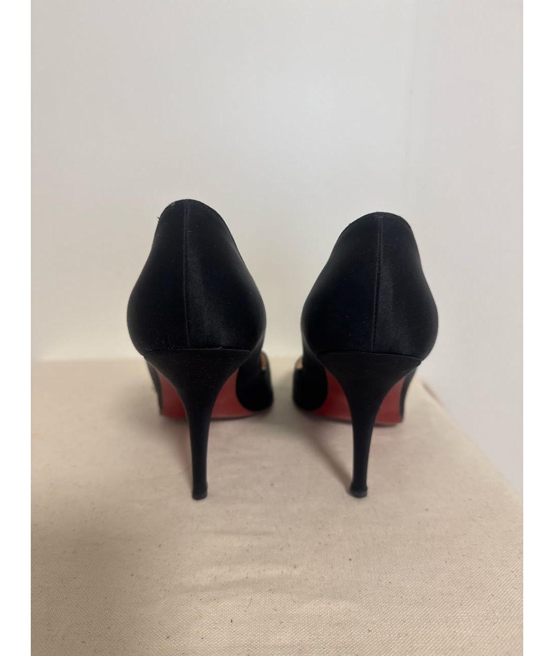 CHRISTIAN LOUBOUTIN Черные туфли, фото 4