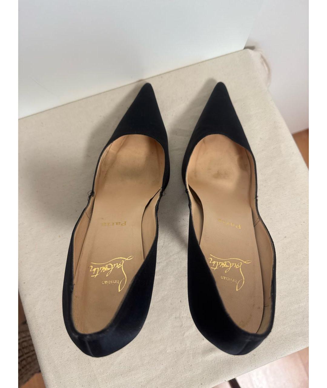 CHRISTIAN LOUBOUTIN Черные туфли, фото 3