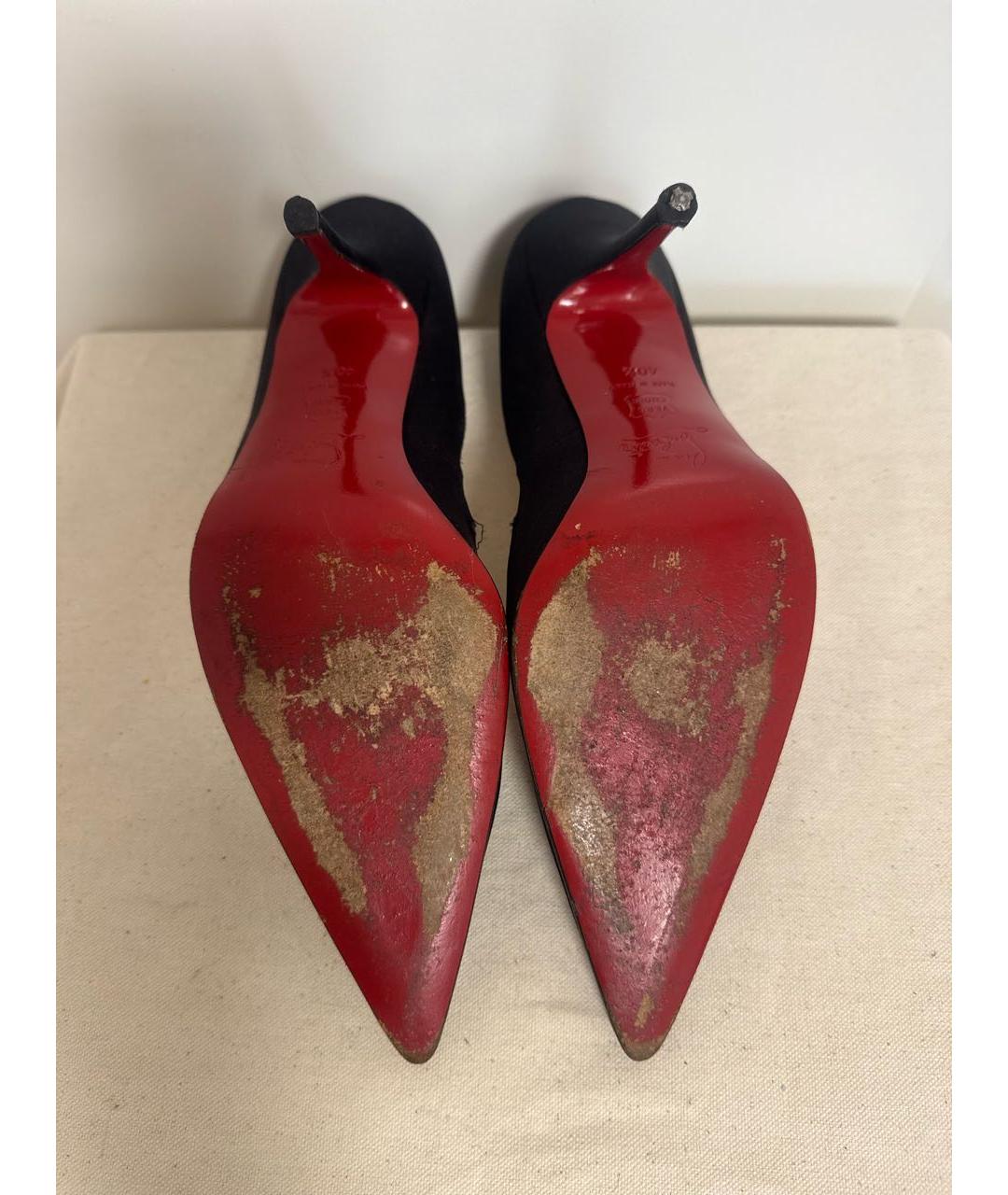 CHRISTIAN LOUBOUTIN Черные туфли, фото 5