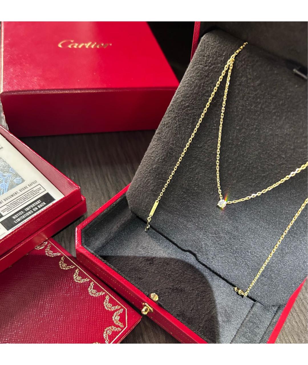 CARTIER Золотая подвеска из желтого золота, фото 2