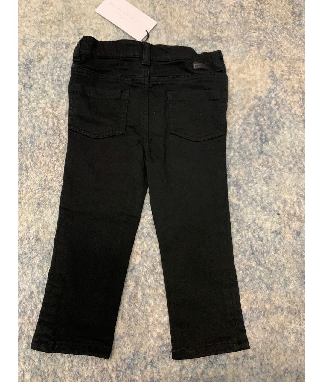 BURBERRY Черные хлопковые джинсы, фото 5