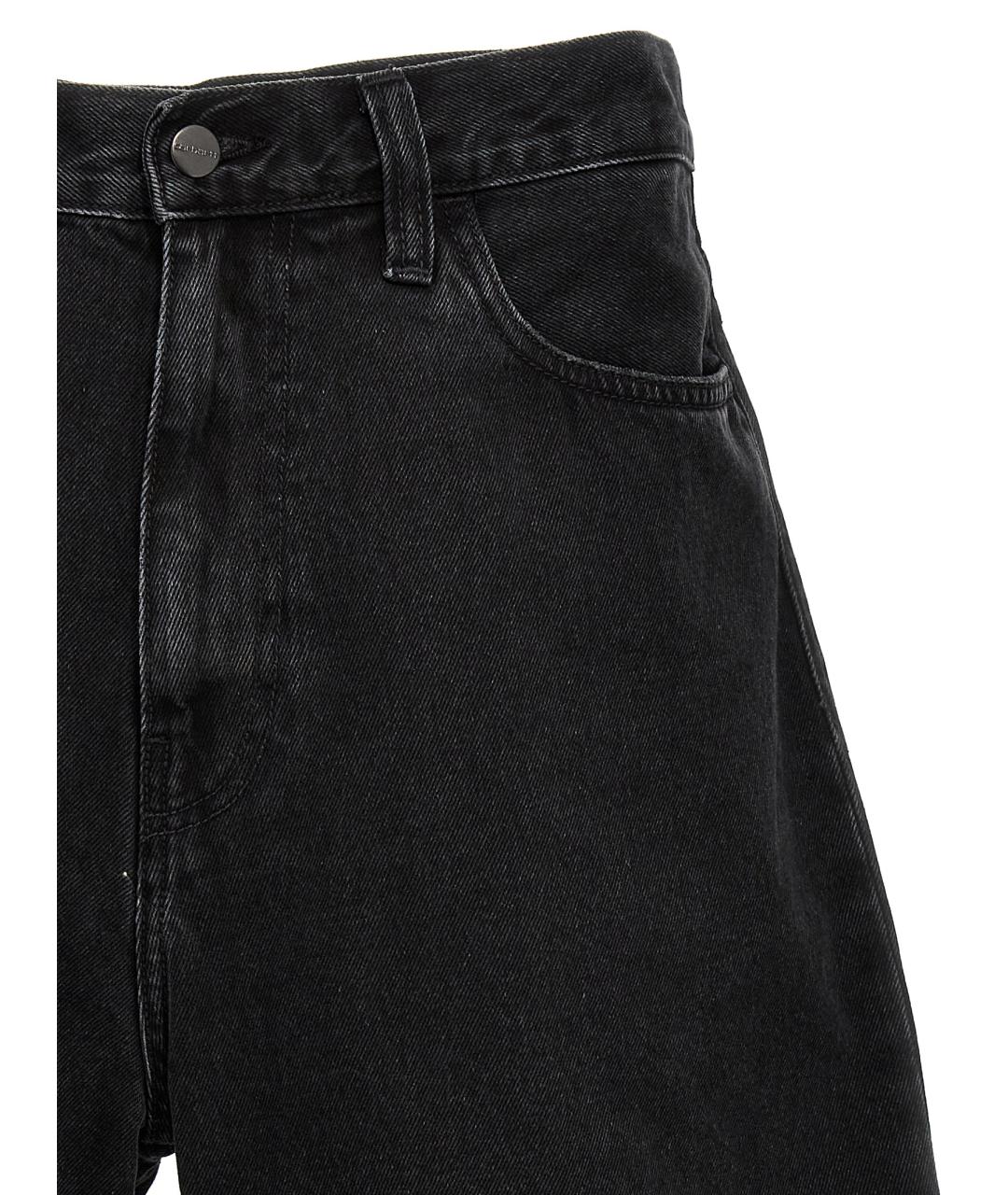 CARHARTT WIP Черные хлопковые шорты, фото 3