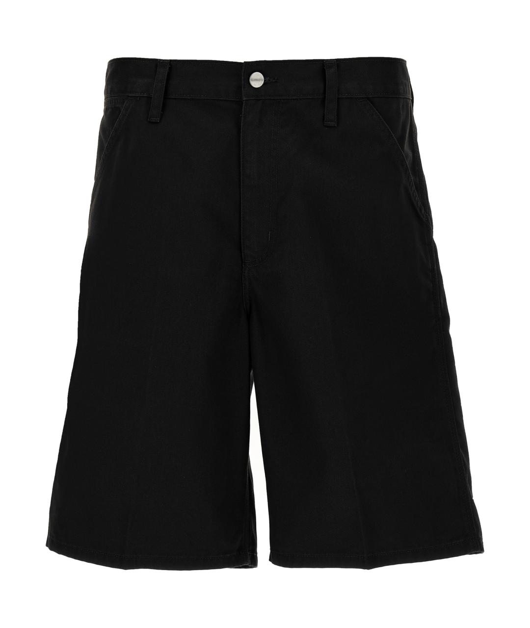 CARHARTT WIP Черные полиэстеровые шорты, фото 1
