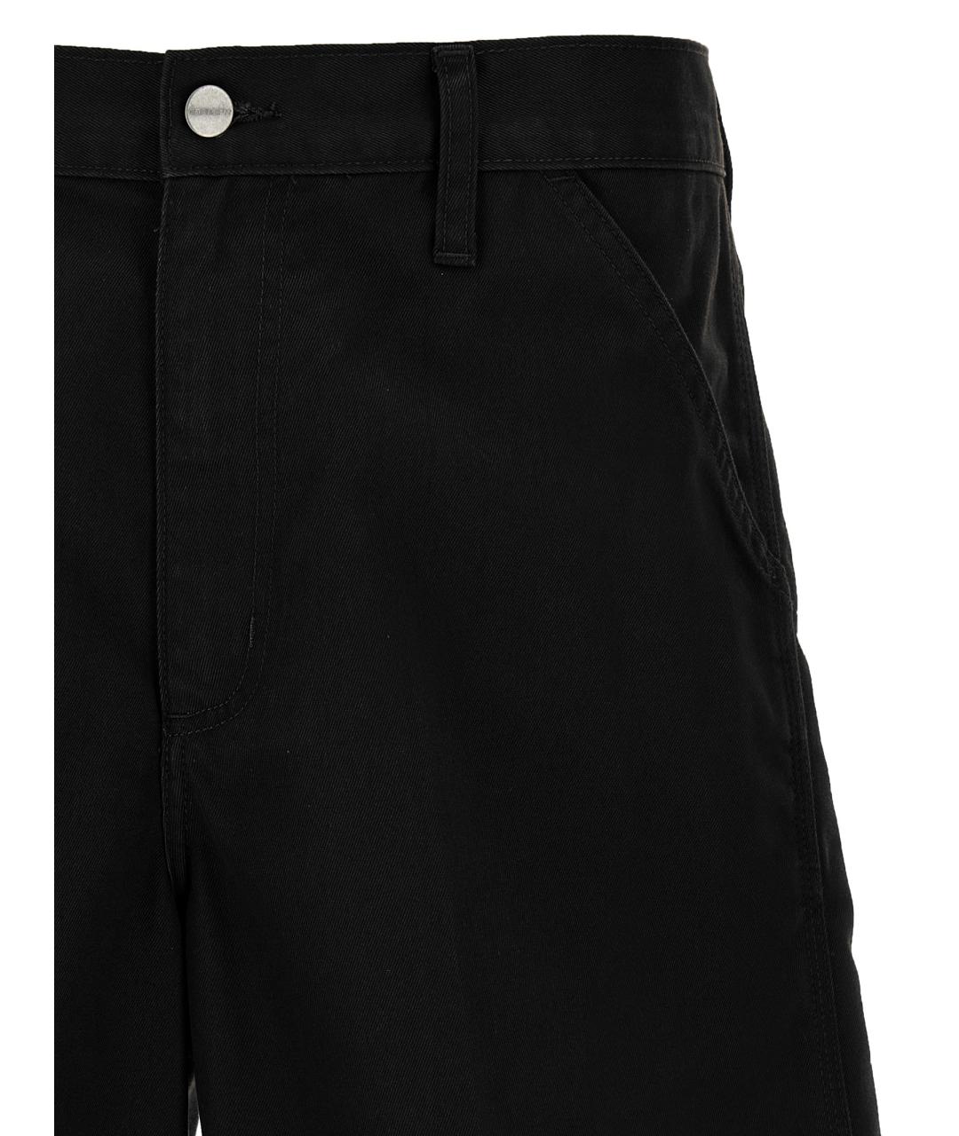 CARHARTT WIP Черные полиэстеровые шорты, фото 3