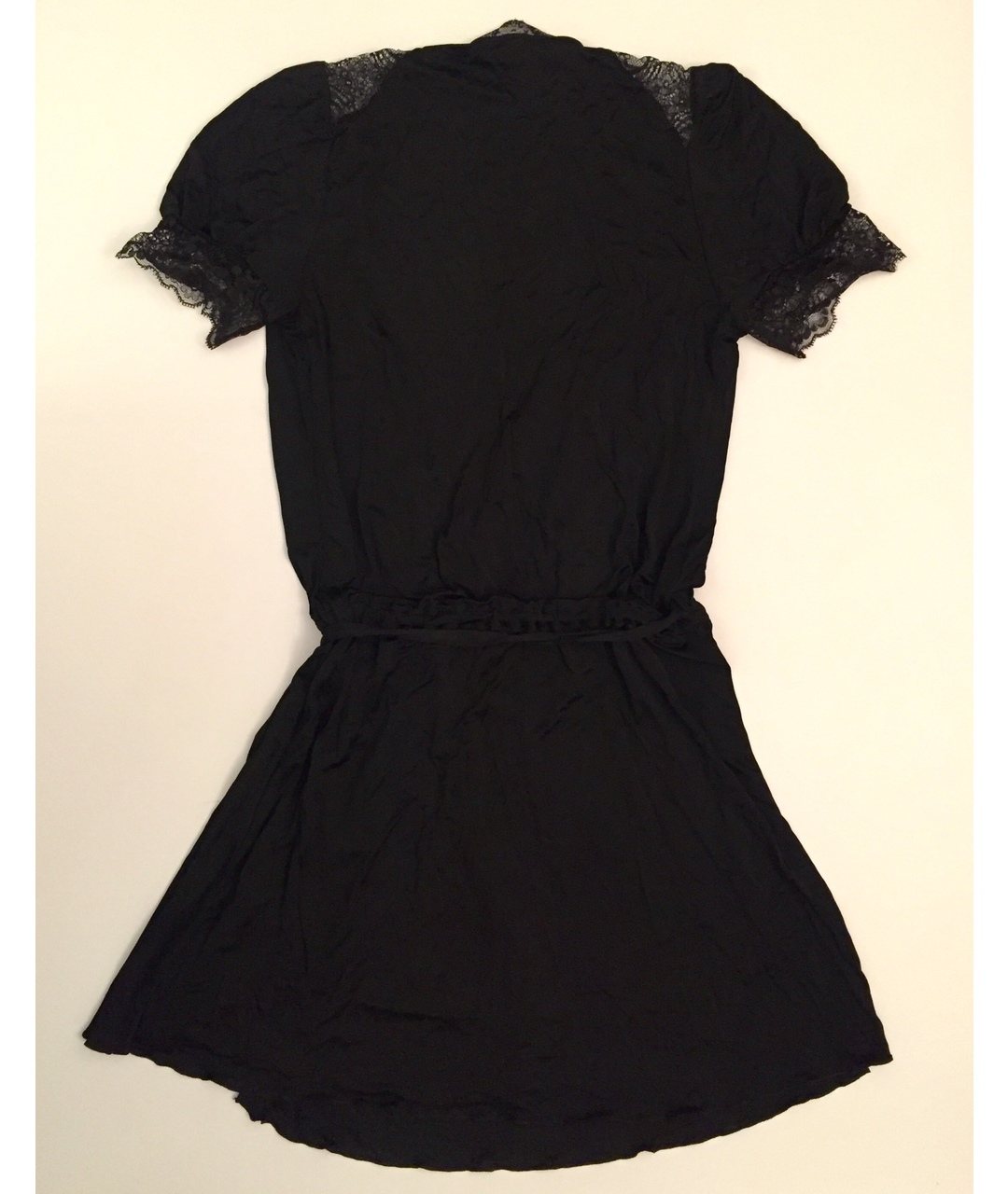 PINKO Черное полиэстеровое повседневное платье, фото 2