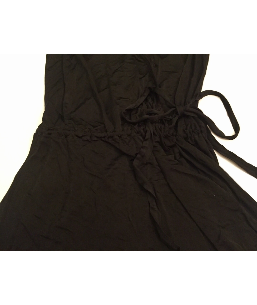 PINKO Черное полиэстеровое повседневное платье, фото 5